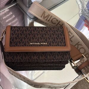 Michael Kors Brown Crossbody Bag